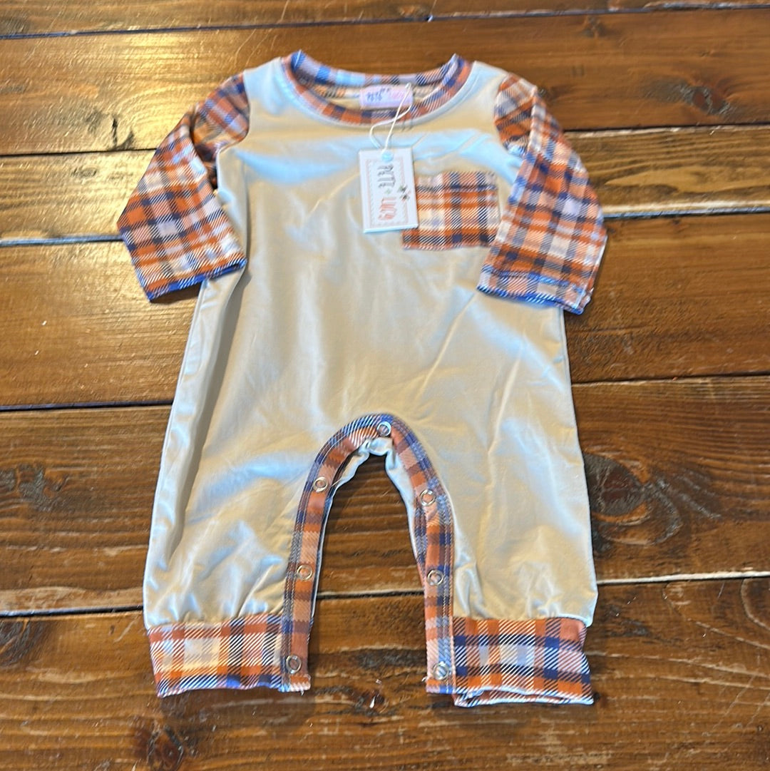 3-6 Pete and Lucy Fall Romper