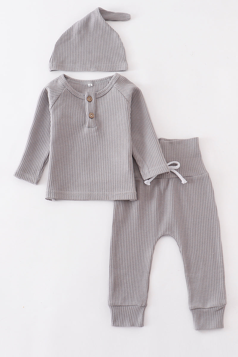 Grey Waffle Set