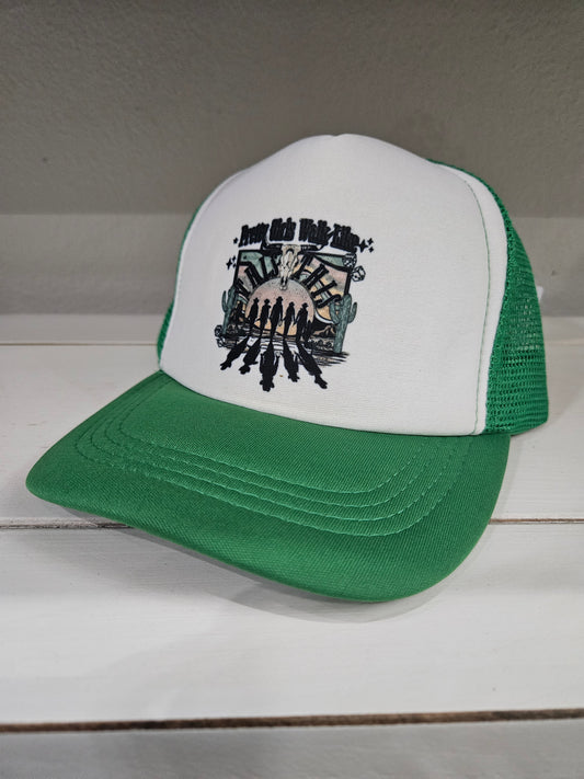 Pretty girls walk like hat
