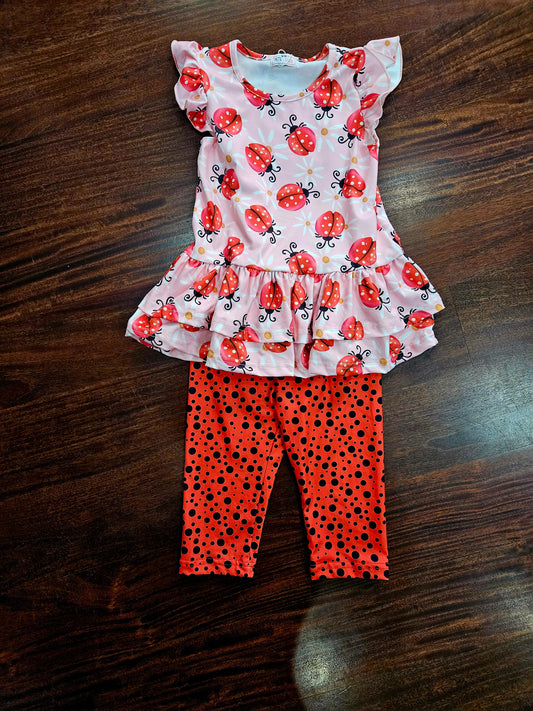 Pete & Lucy Lady Bug Outfit