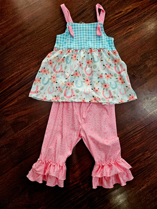 Pete & Lucy Horseshoe Outfit Size 5