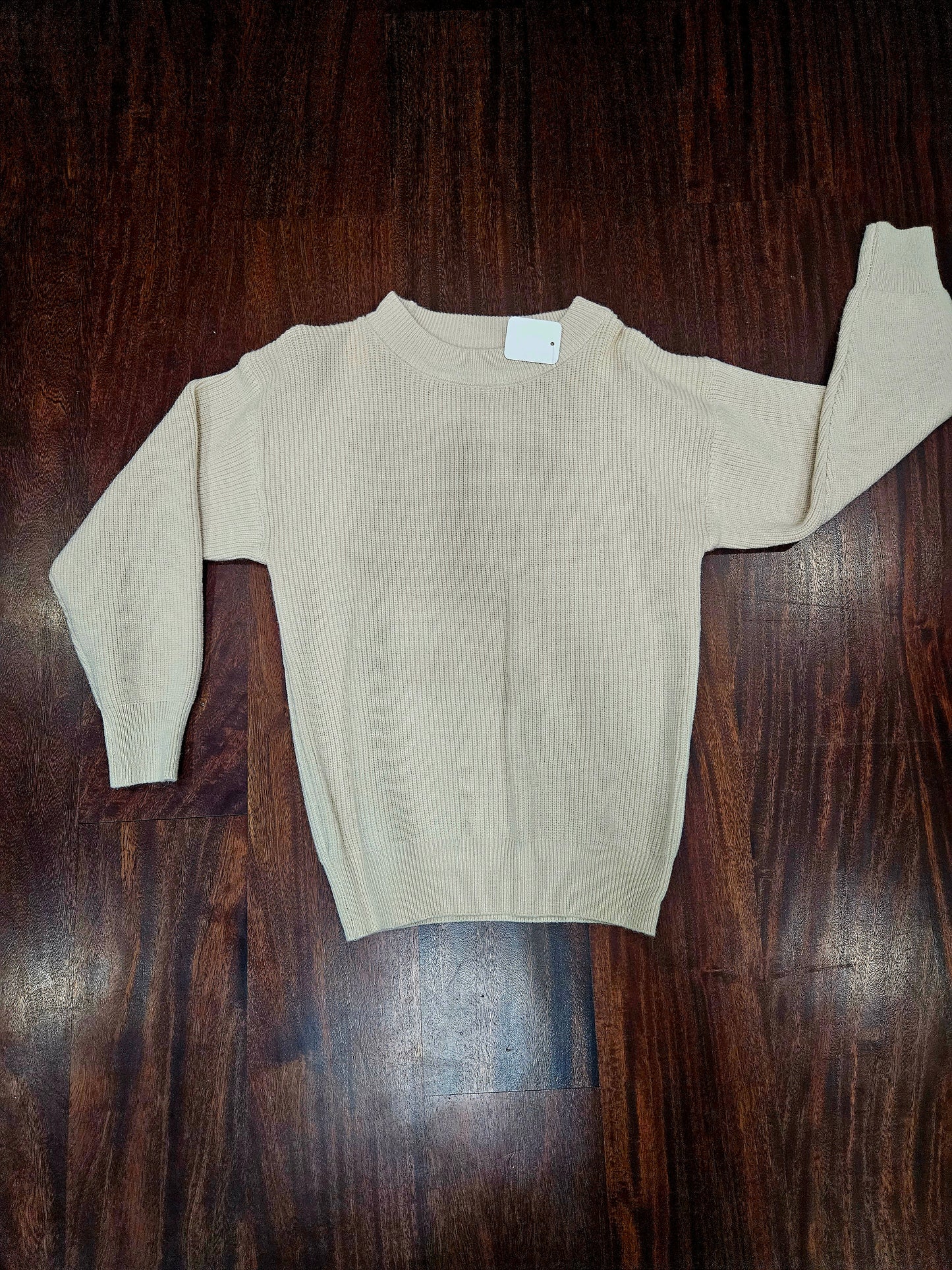 Tan sweater