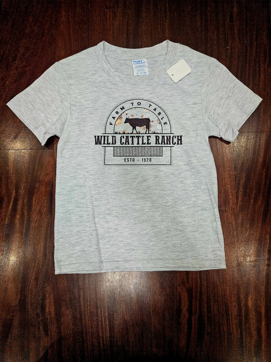 6 wild cattle
