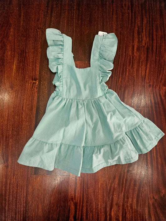 12-18 month green dress