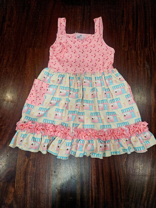 Pink ballerina dress