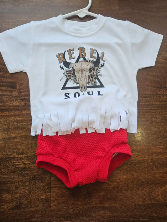 Rebel soul bummie set