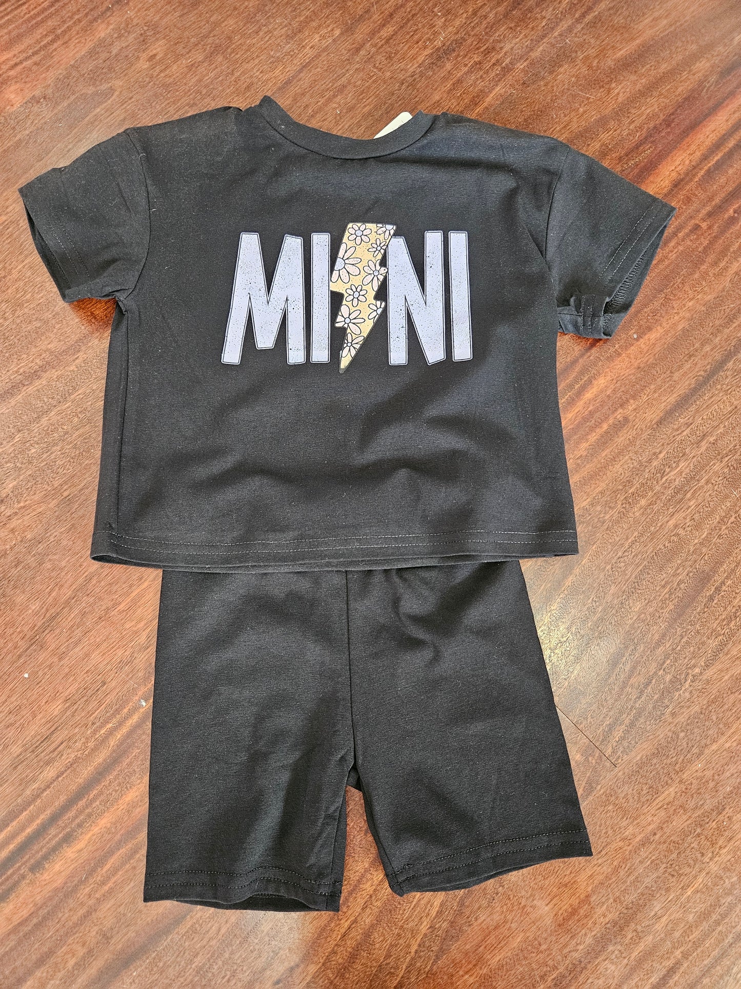 Mini black biker set