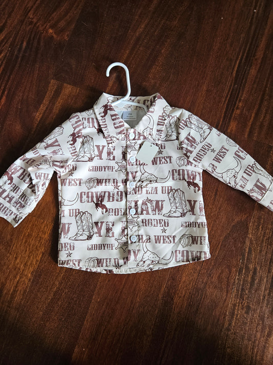 Wild west shirt