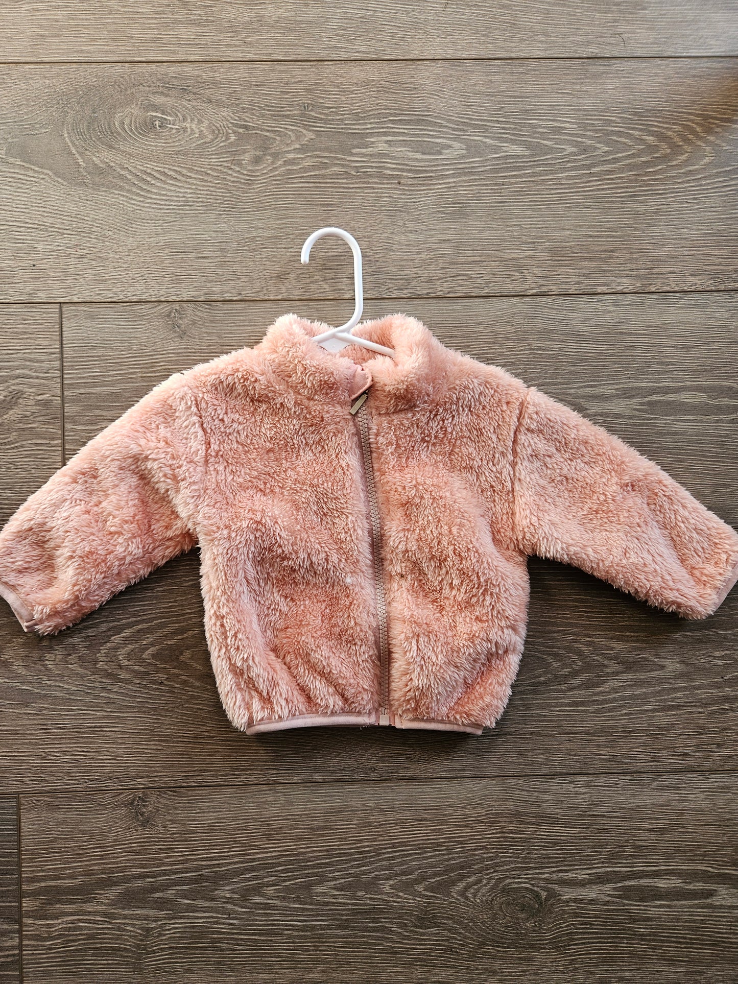 Pink fluffy jacket