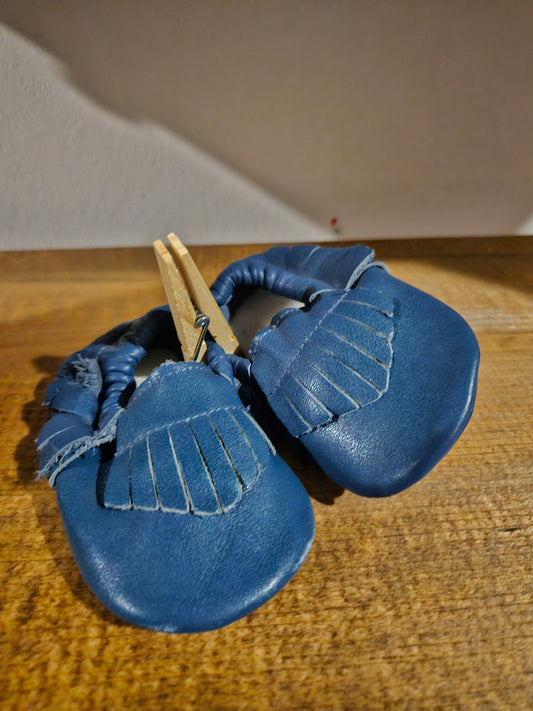 Blue shoes