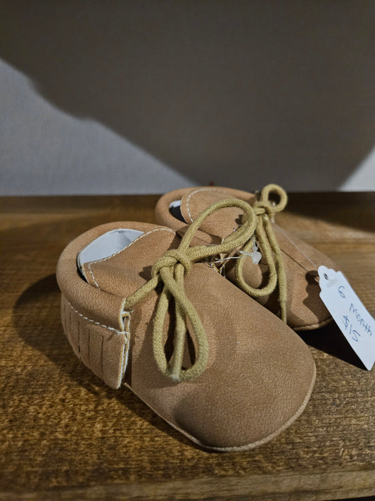 Tan shoes