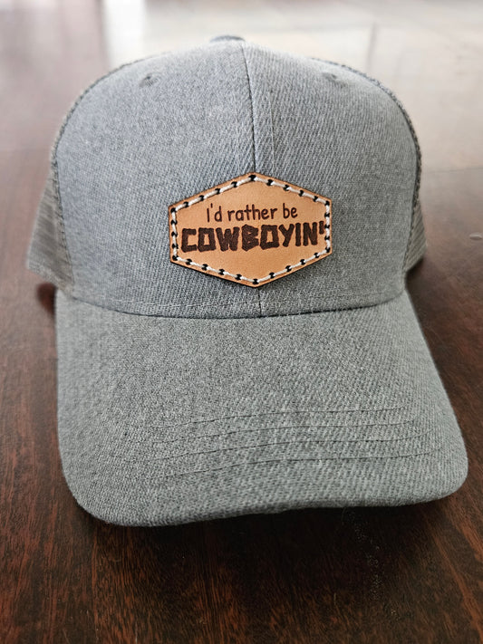 Cowboyin toddler hat