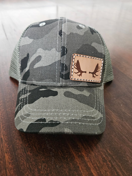 Moose horn infant hat