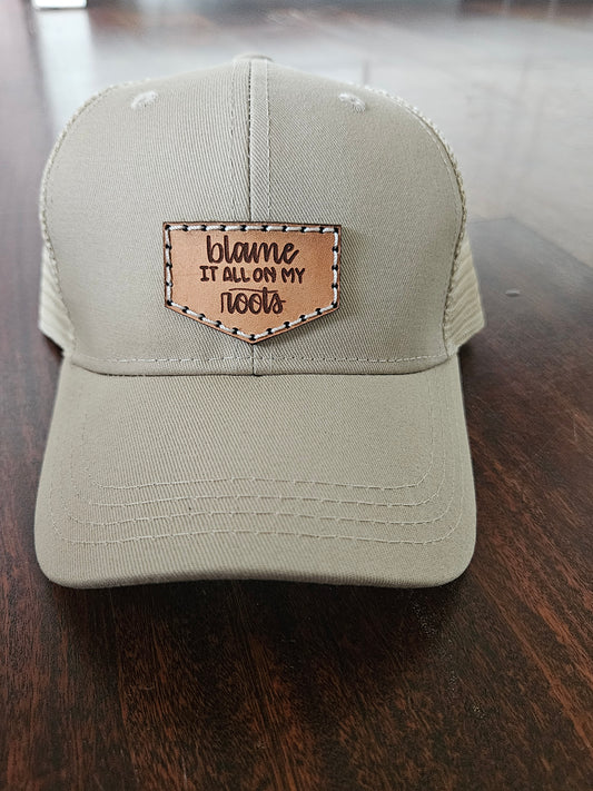 Blame it all on my roots toddler hat