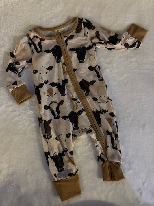 Cow romper