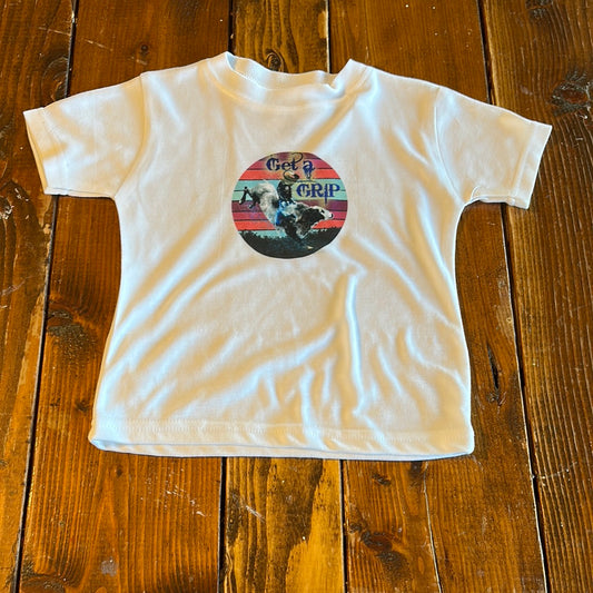 12 month Get a grip T shirt