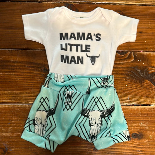 Newborn boy mamma’s little man