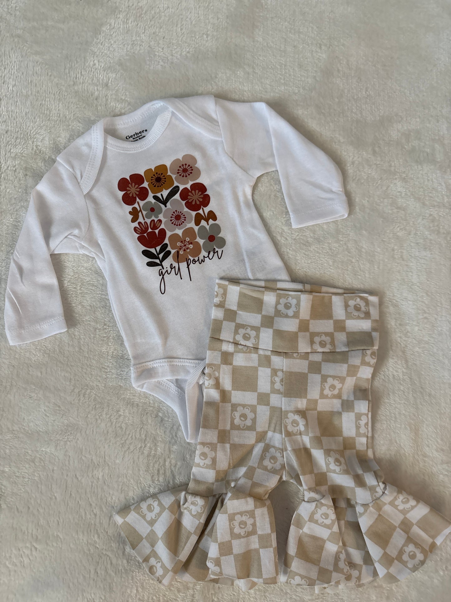 Girl power pant set