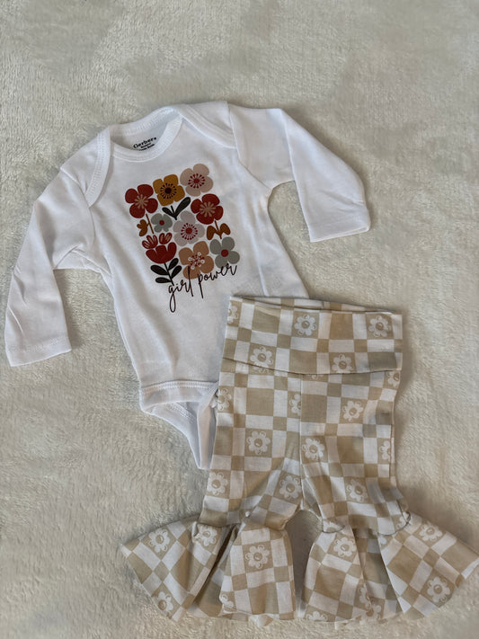 Girl power pant set
