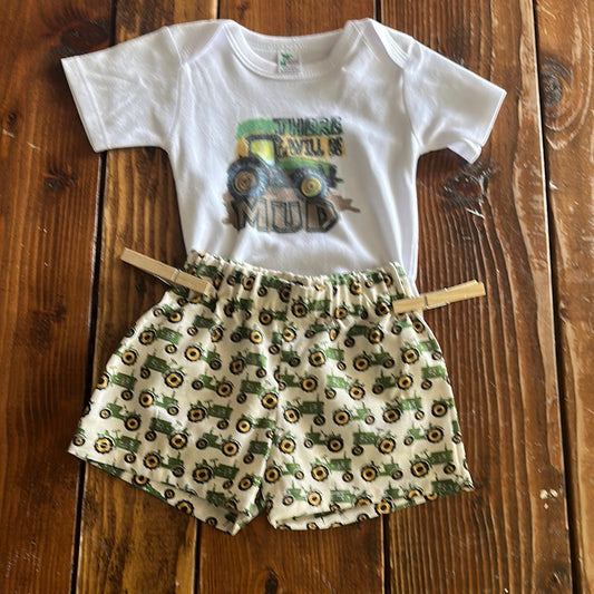 3-6 month John Deere outfit