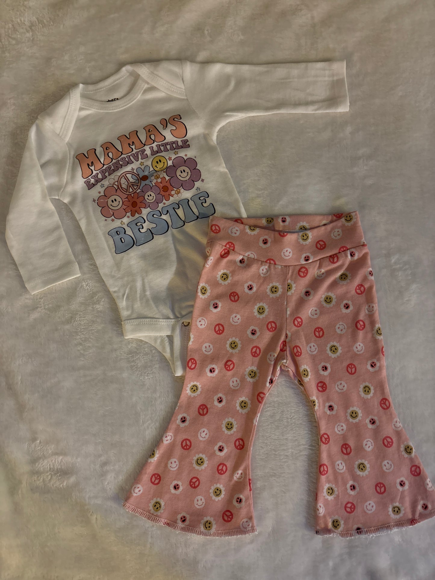 Mama’s bestie flare pant set