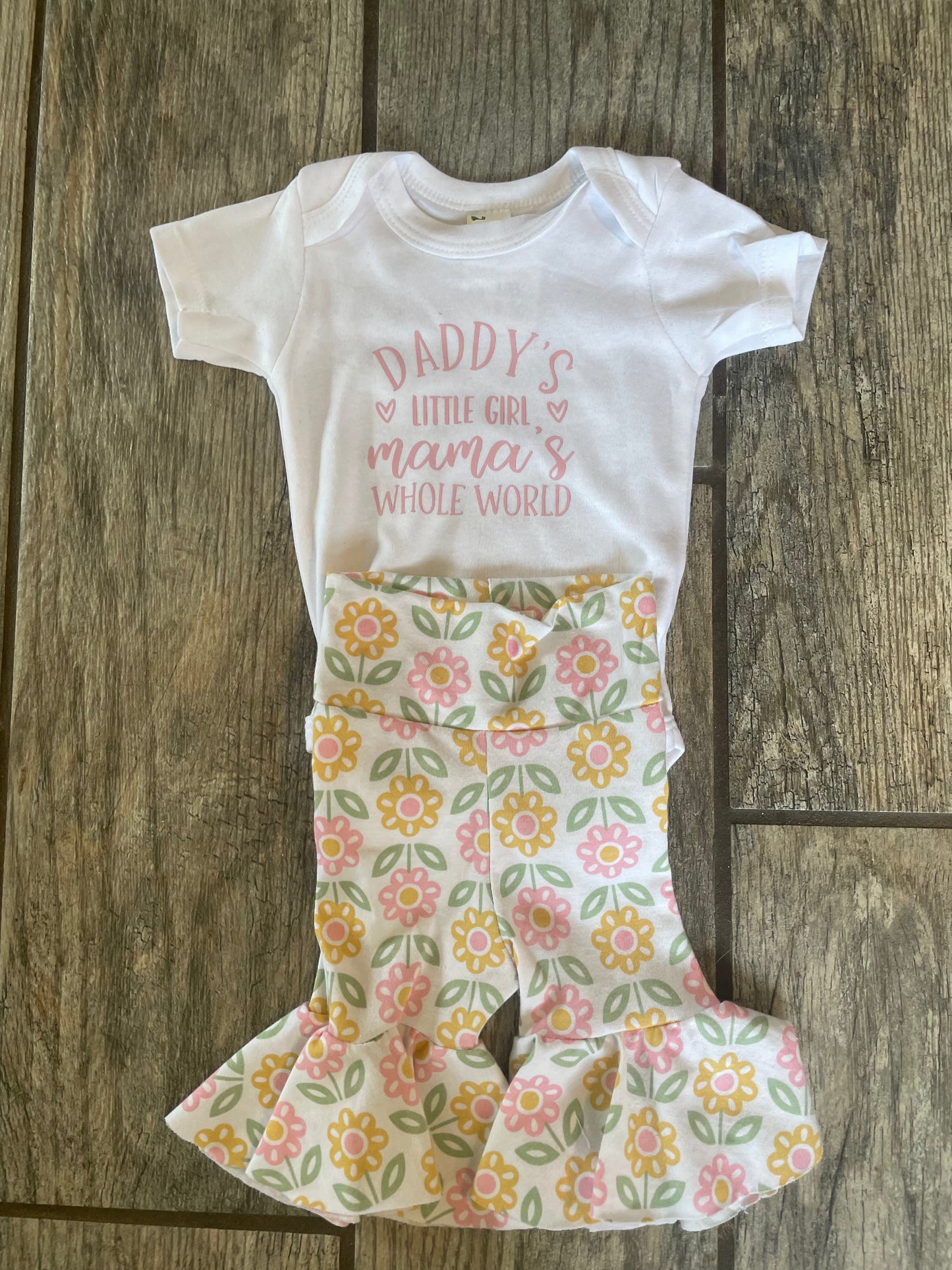Floral bell set