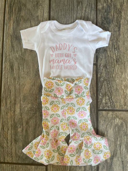 Floral bell set