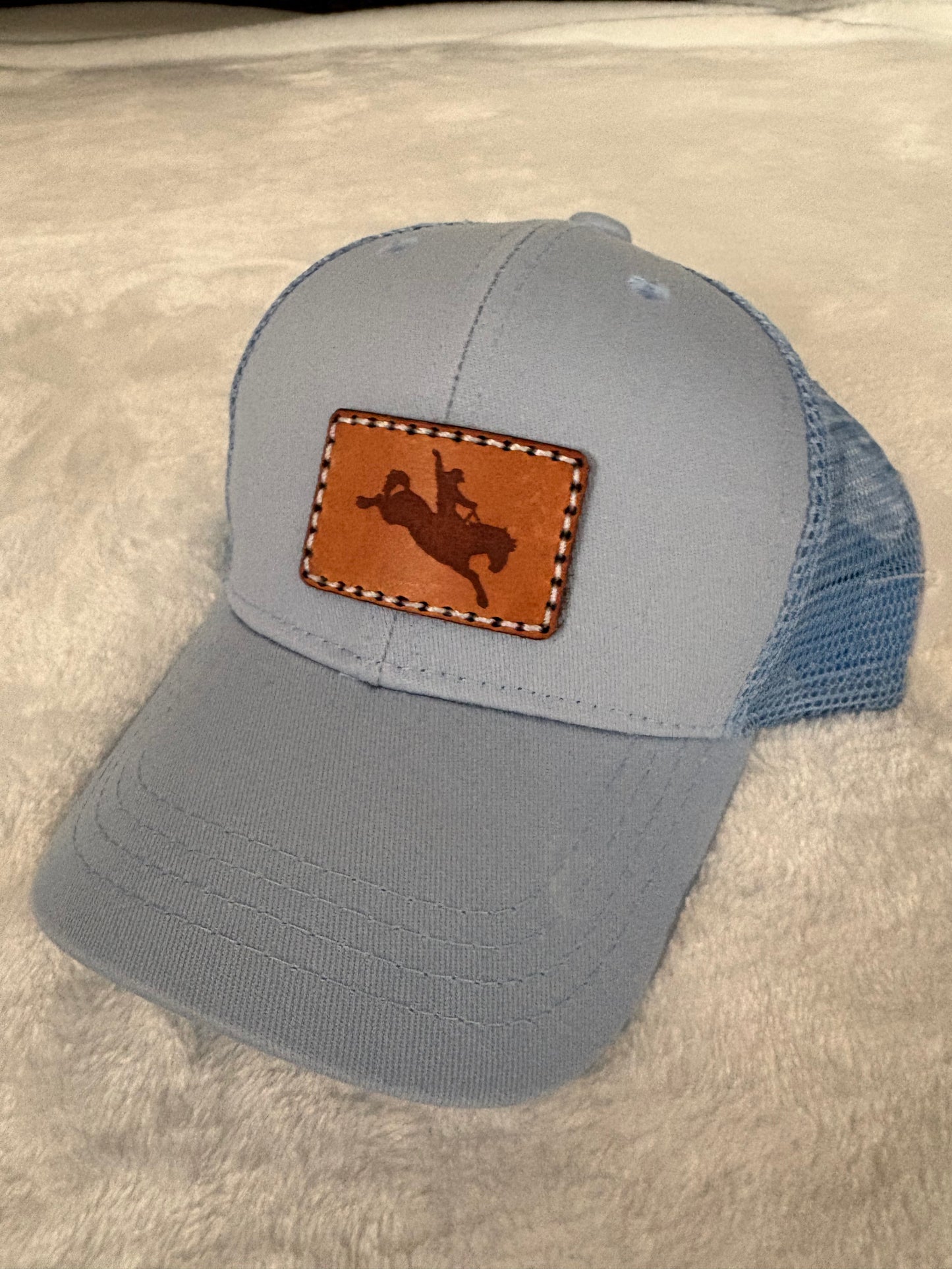 Blue bronc SnapBack hat