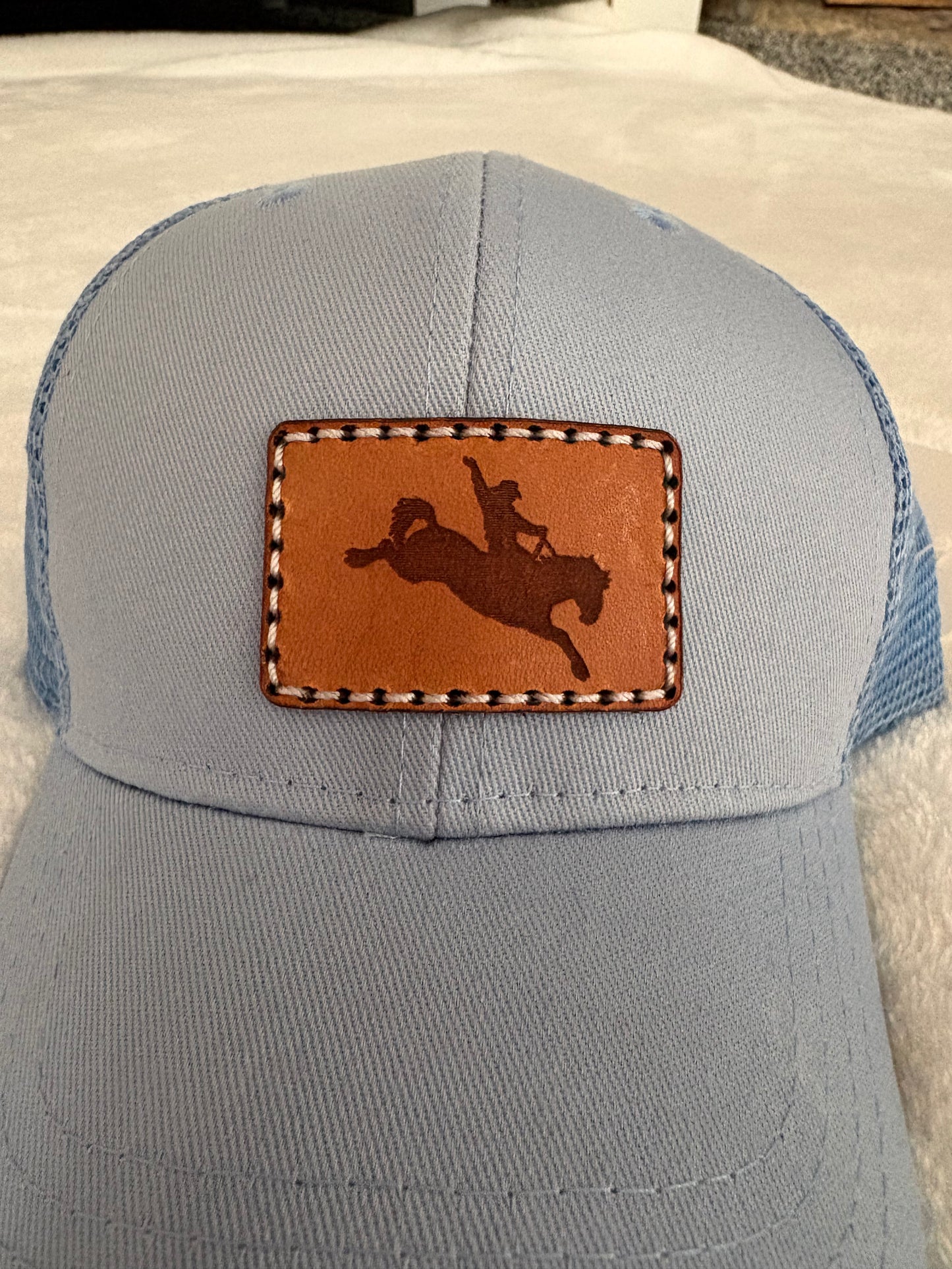 Blue bronc SnapBack hat