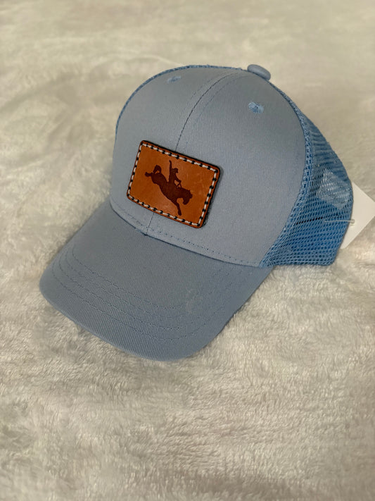 Blue bronc SnapBack hat