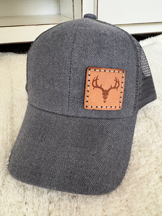 antler infant snap back hat
