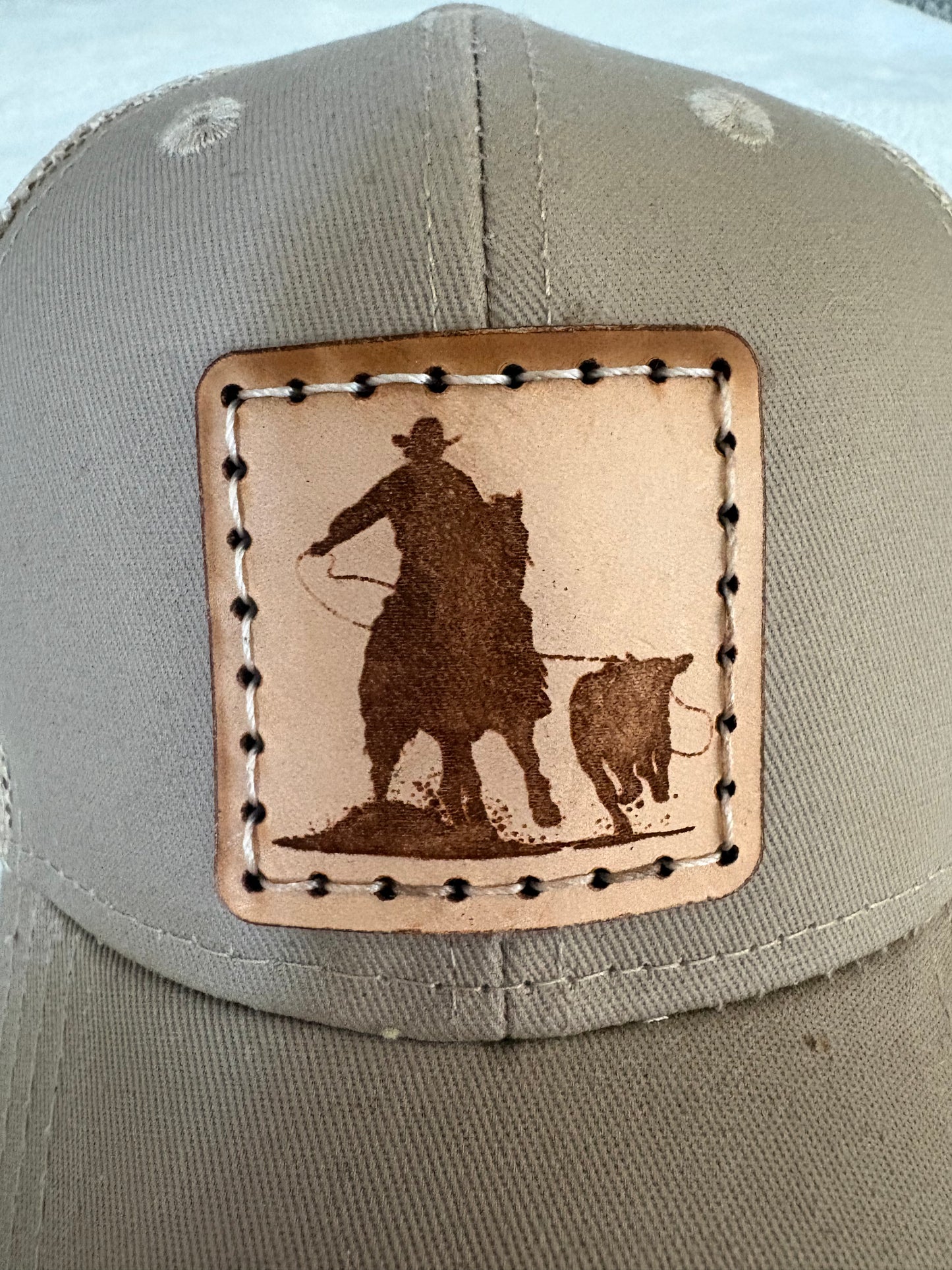 Calf roper infant SnapBack trucker hat