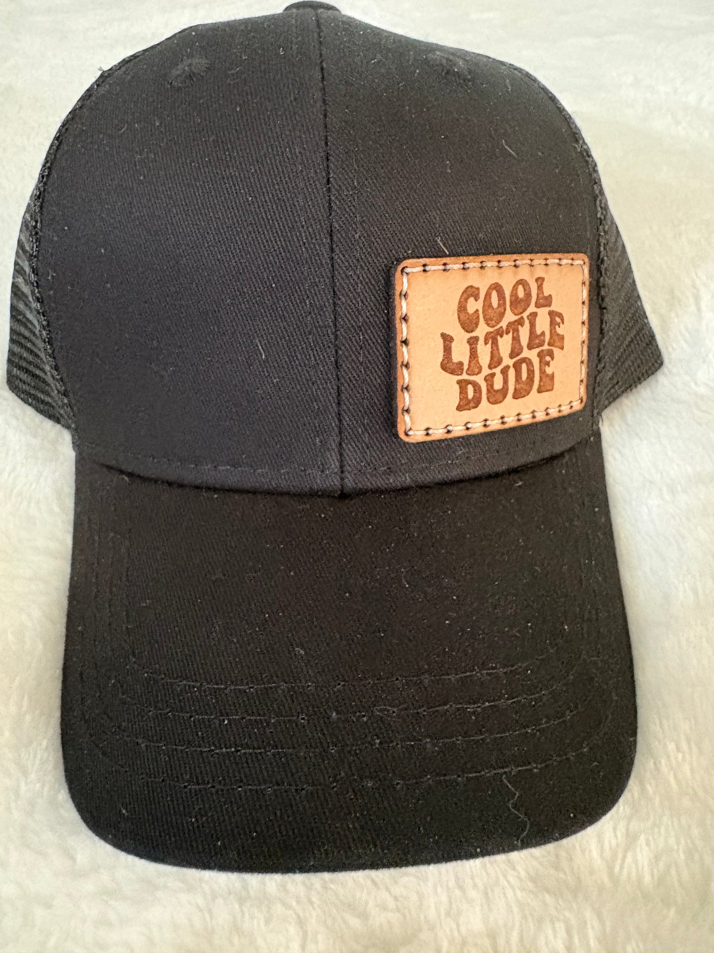 Cool little dude infant toddler SnapBack hat