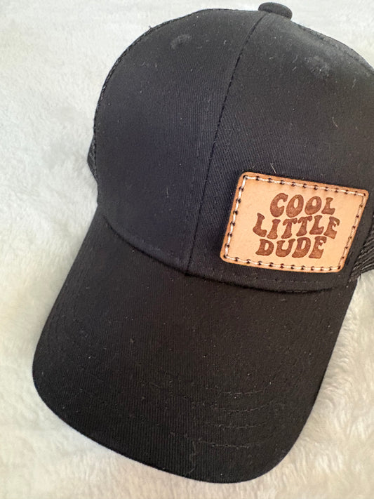 Cool little dude infant toddler SnapBack hat