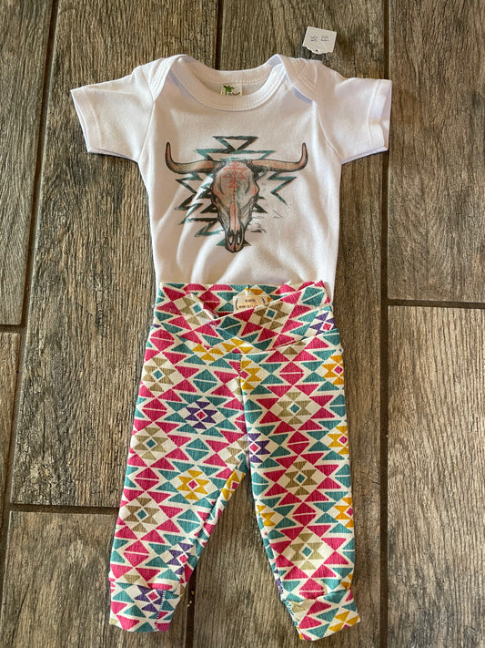 NB girl Aztec outfit