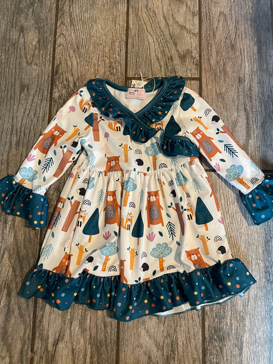 Pete & Lucy woodland dress