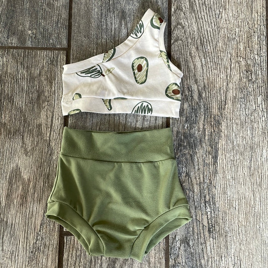 Avocado bummie set