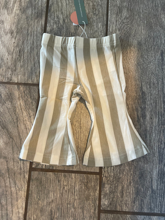 Striped fabric bells