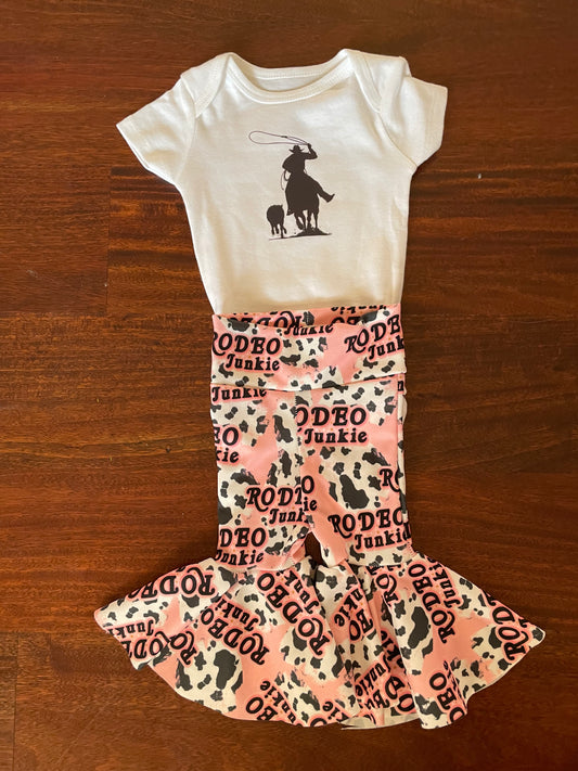 Rodeo junkie bell set