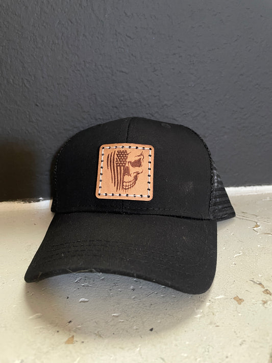 Toddler black hat