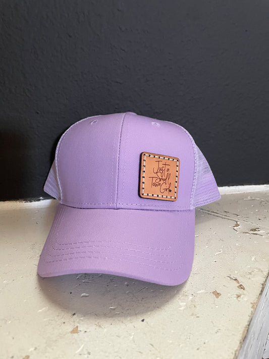 Toddler lilac girl hat