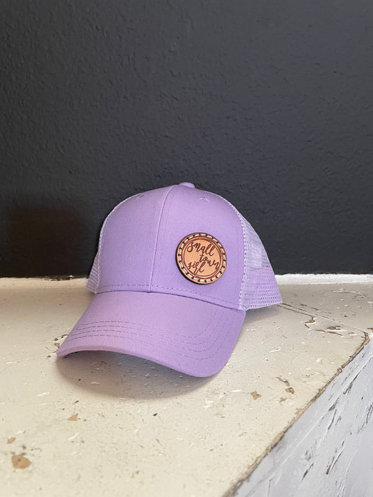 Infant Lilac girl hat
