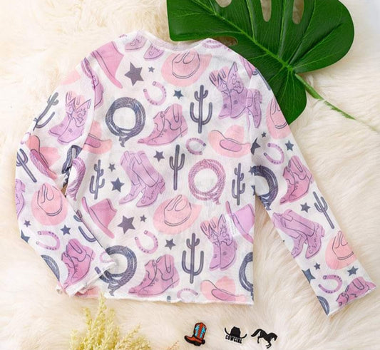 Cowgirl Sheer Shirt