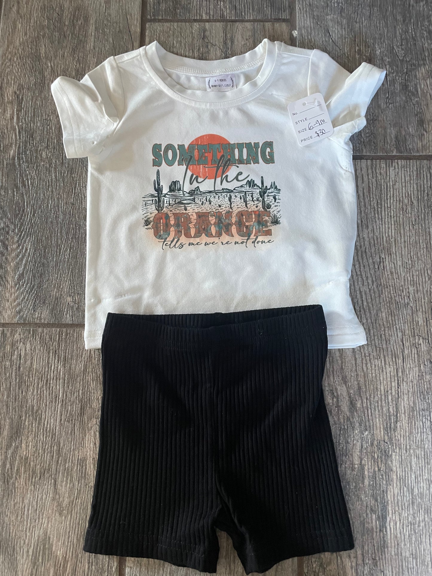 Biker short set