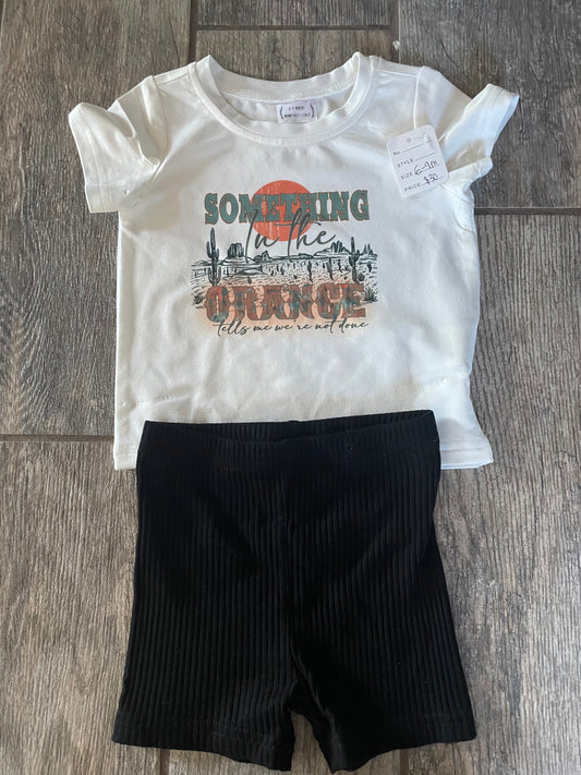 Biker short set