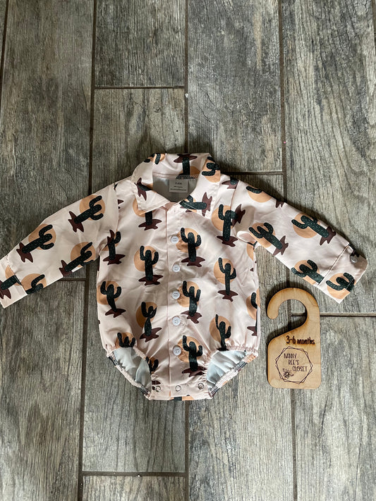 Cactus western one piece