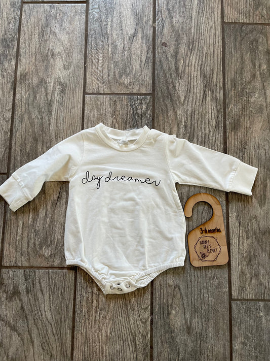 3-6 M Day dreamer bubble romper