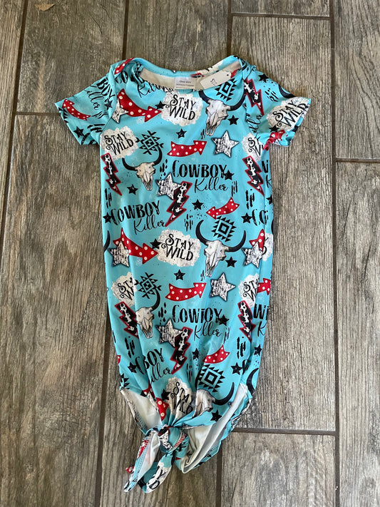 Cowboy killer gown