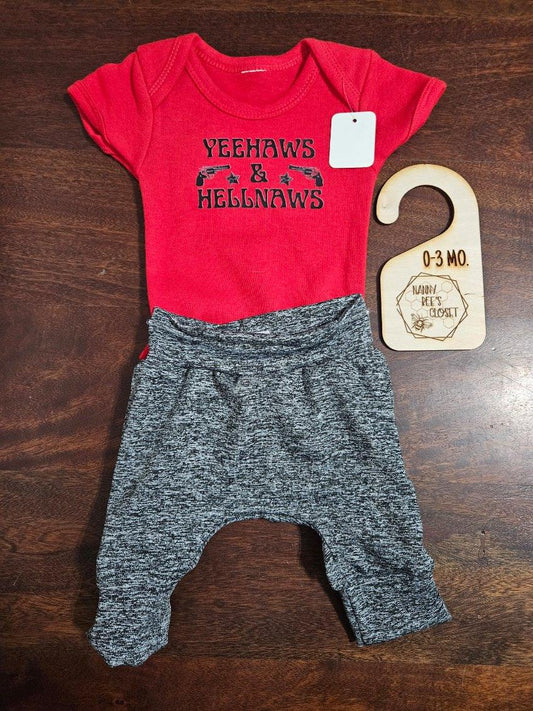 yeehaw pant set