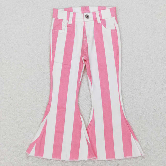 Pink striped pants